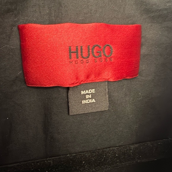 HUGO Black Leather Jacket - Picture 5 of 8